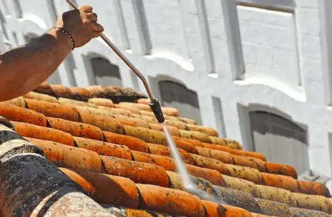 Nettoyage de toitures - Le Brusquet